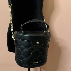 Black Quilted Crossbody Bag